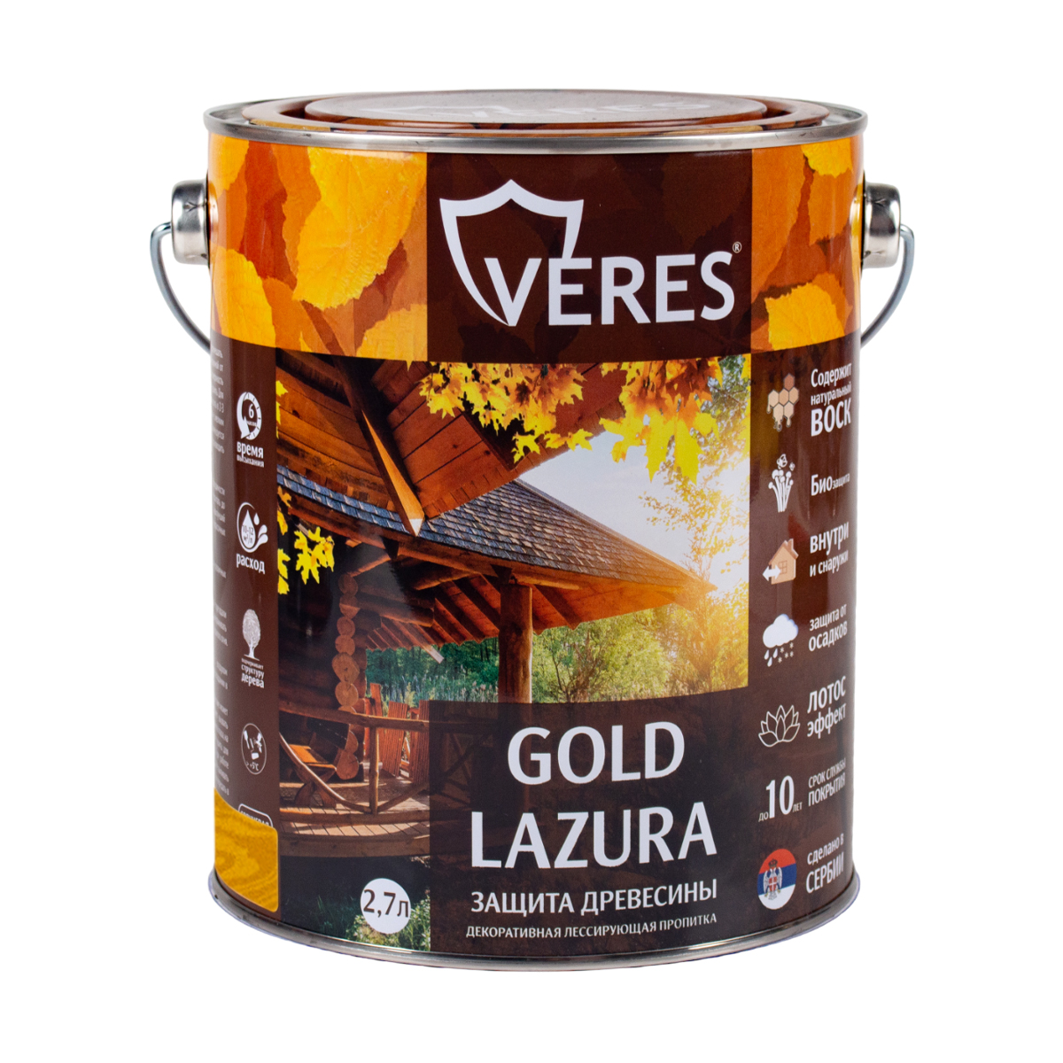 

Верес gold № 2 сосна 2,7 л VERES, Желтый, Верес gold
