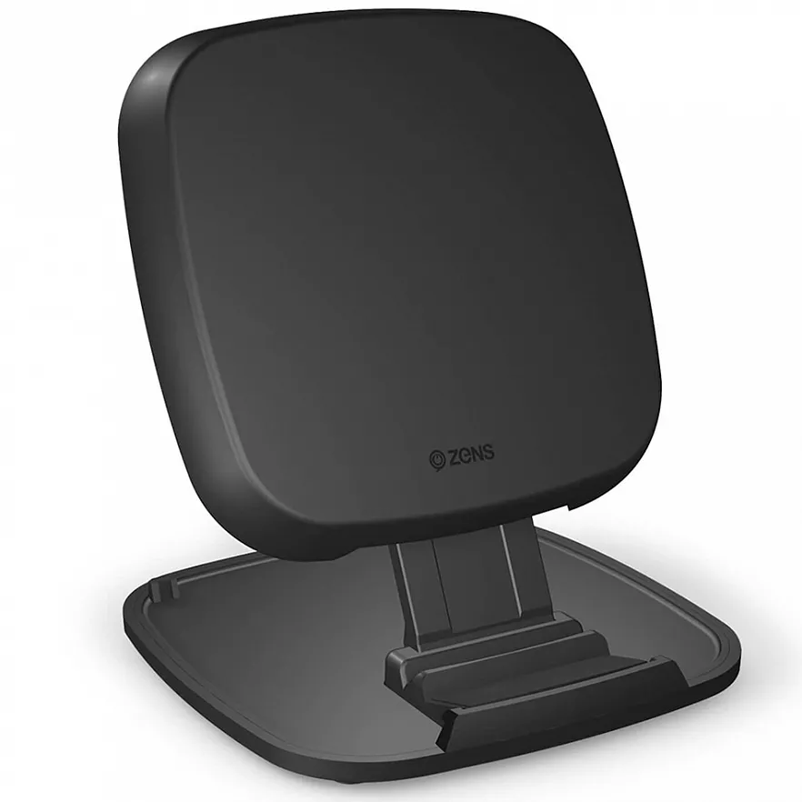 

Беспроводная зарядка ZENS Fast Wireless Charger Stand/Base 10W чёрная (ZESC06B/00), ZESC06B/00