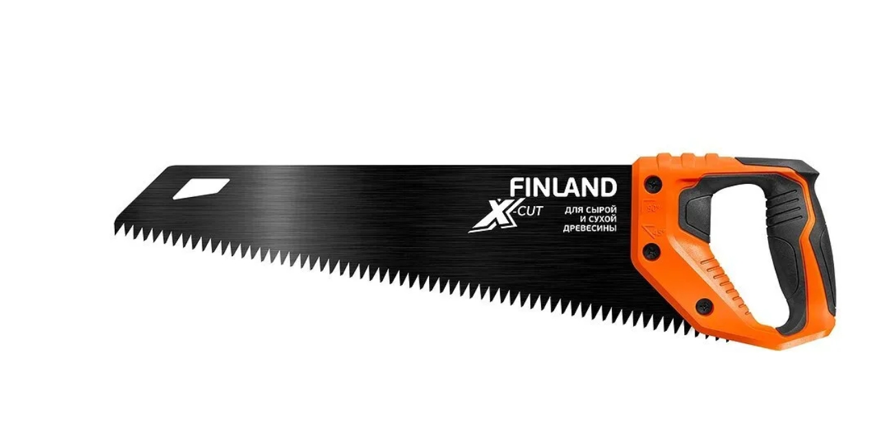 

Ножовка FINLAND для сухой и сырой древесины 450 мм