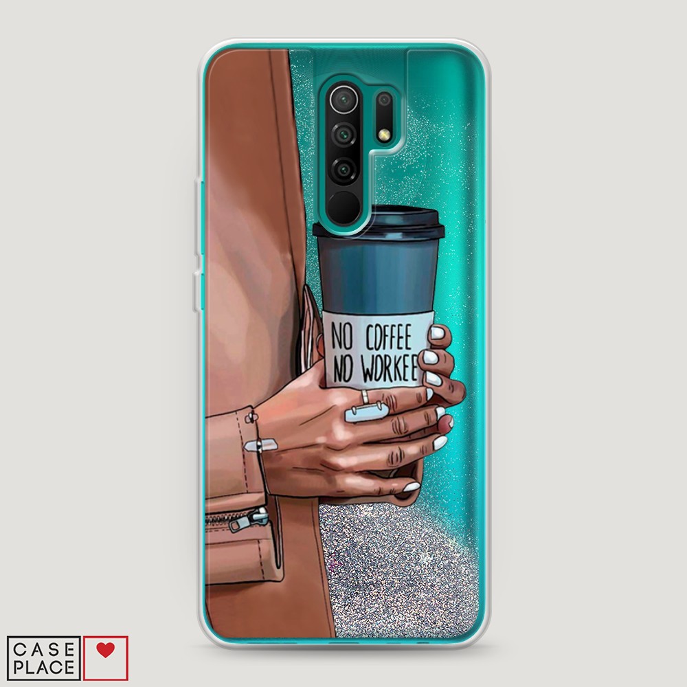 

Чехол Awog на Xiaomi Redmi 9 "No coffee", Разноцветный, 38391-1