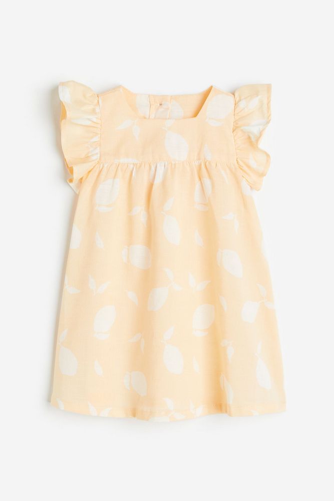 

Платье детское H&M 1157287, Светло-желтый, с рисунком, 68, 1157287