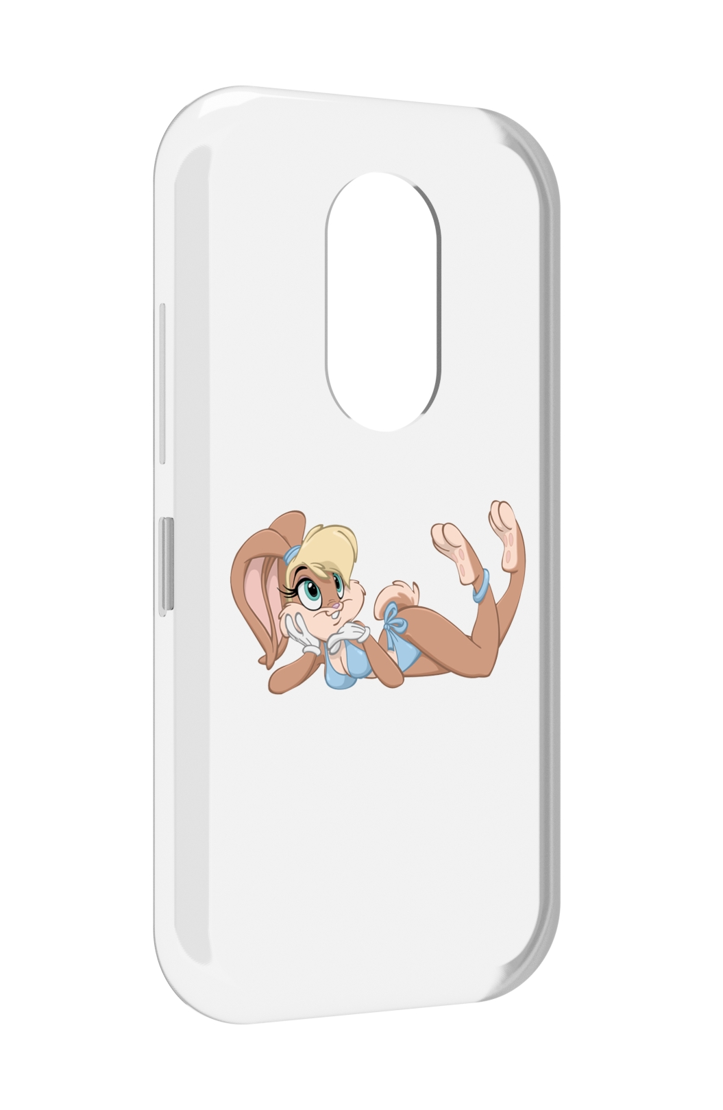 

Чехол MyPads зайка-в-купальнике для Doogee S61 / S61 Pro, Прозрачный, Tocco