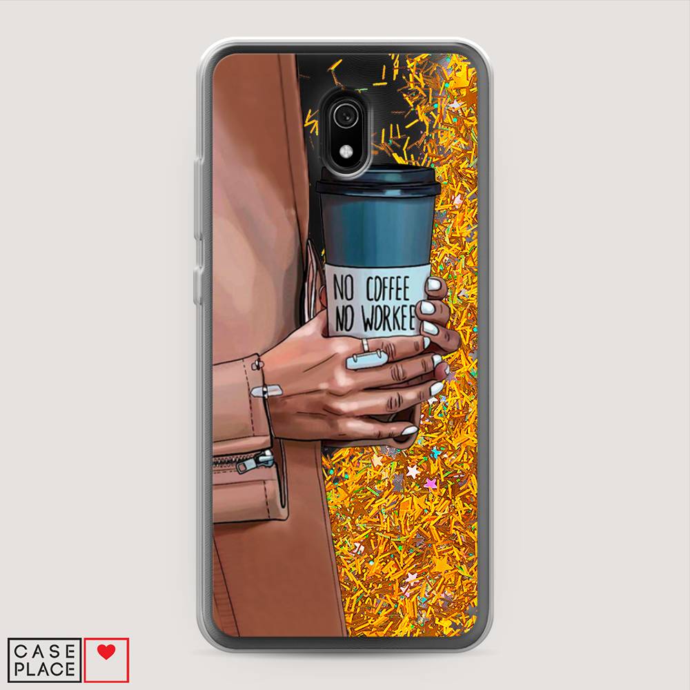 

Чехол Awog на Xiaomi Redmi 8A "No coffee", Разноцветный, 37290-1