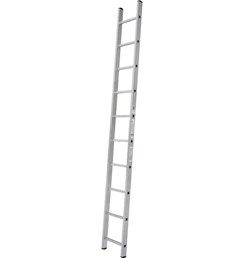 

НОВАЯ ВЫСОТА NV 521 лестница приставная односекционная алюминиевая 12 ступеней