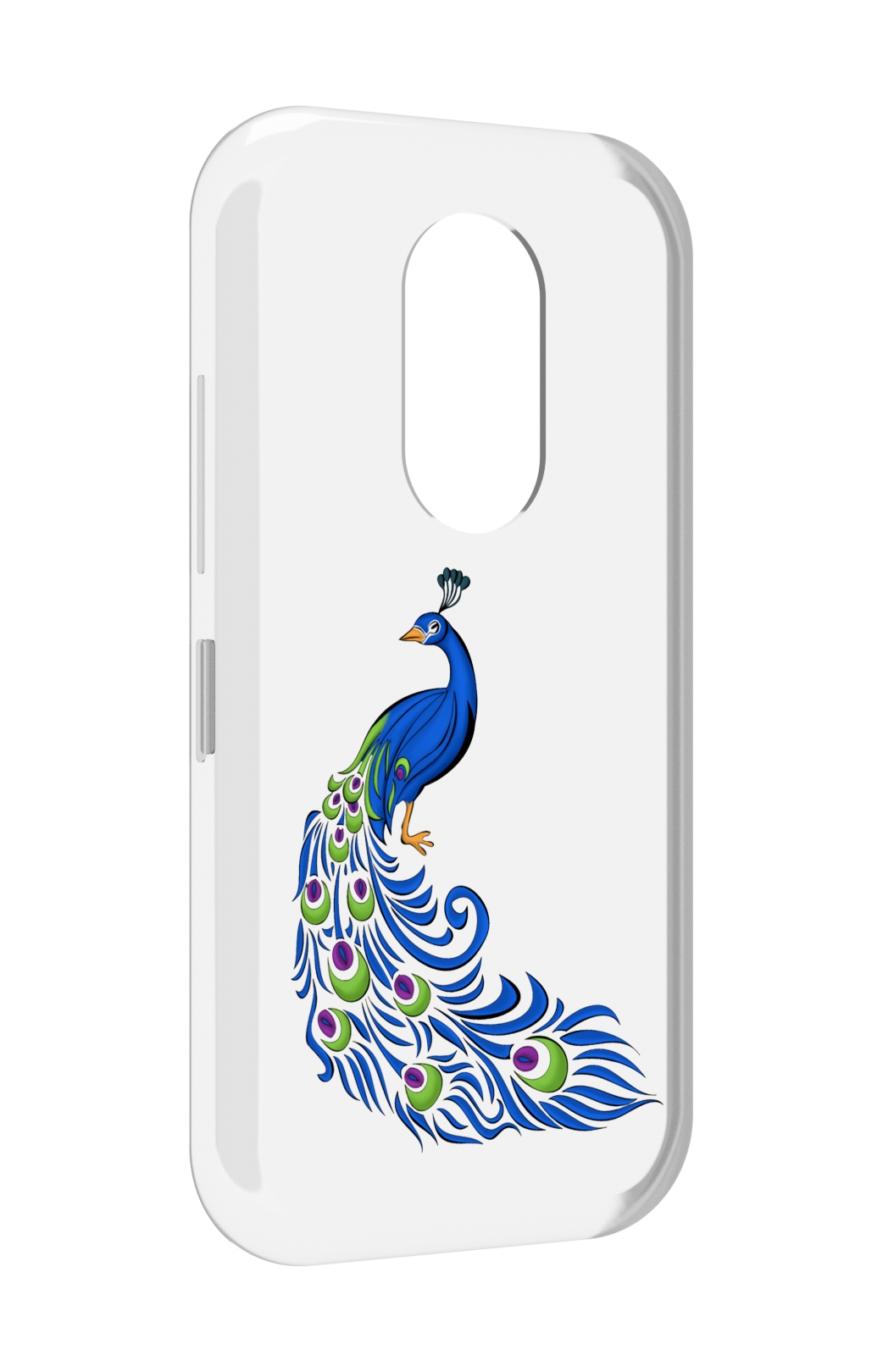 

Чехол MyPads жарптица-голубая для Doogee S61 / S61 Pro, Прозрачный, Tocco