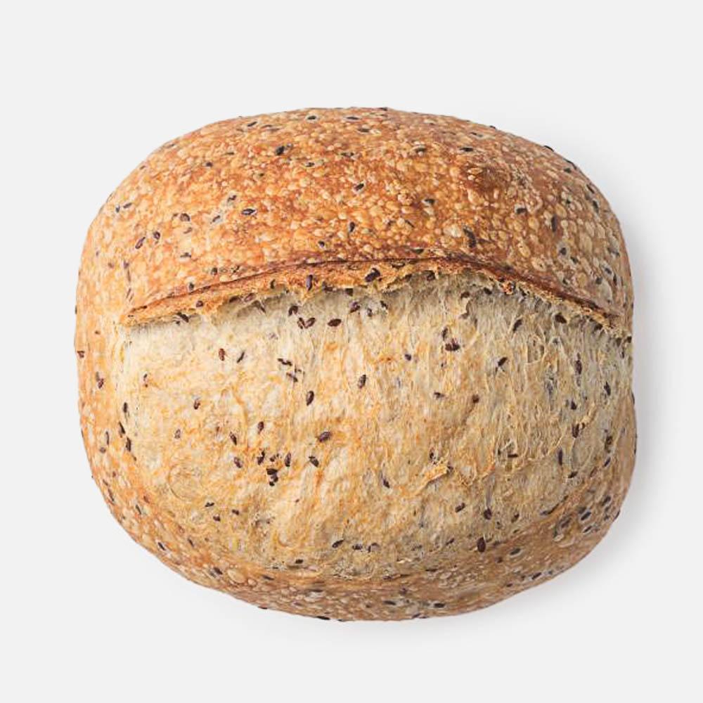 

Хлеб белый City Bakery На закваске семена льна 400 г, На закваске