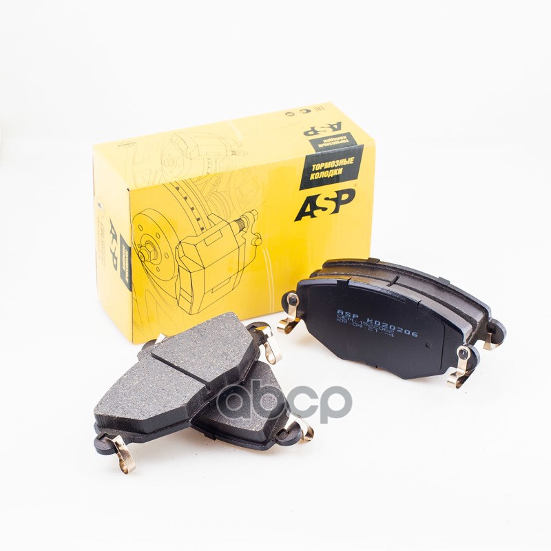 

Тормозные колодки ASP K020206