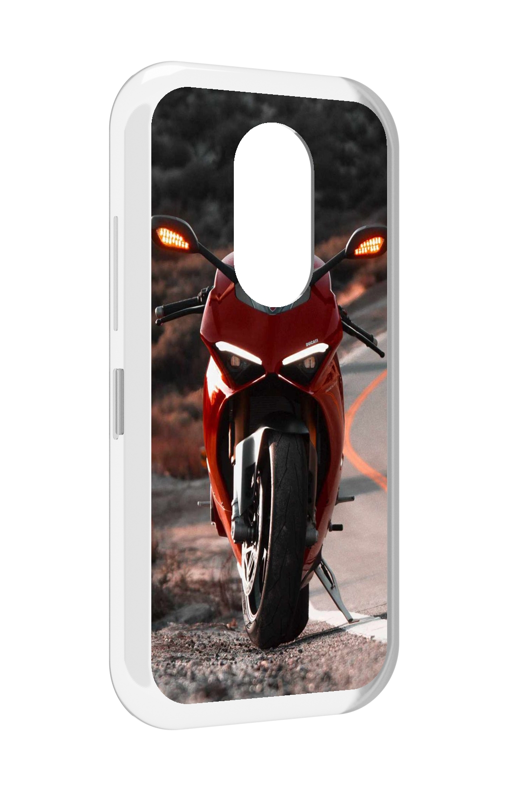 

Чехол MyPads дукати мотоцикл для Doogee S61 / S61 Pro, Прозрачный, Tocco