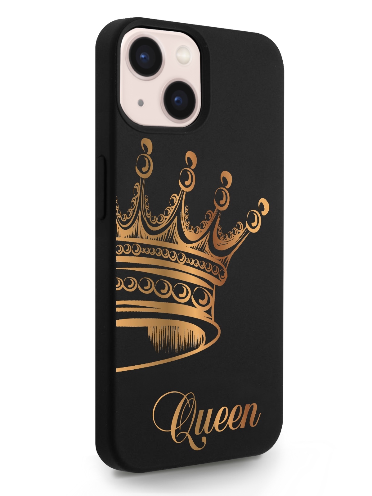 фото Чехол musthavecase для iphone 13 queen черный