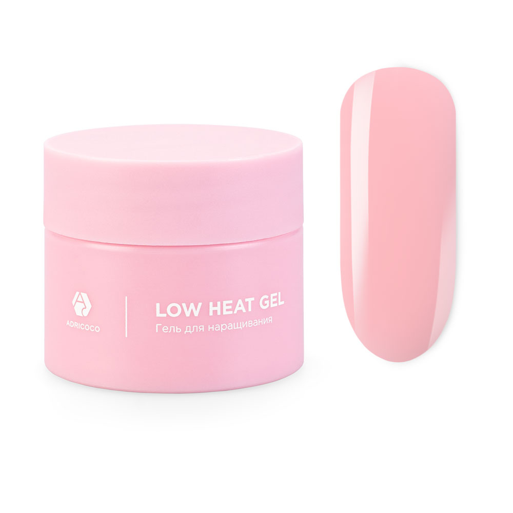

Гель ADRICOCO Low heat низкотемпературный однофазный №05 садовая мальва, 15 мл