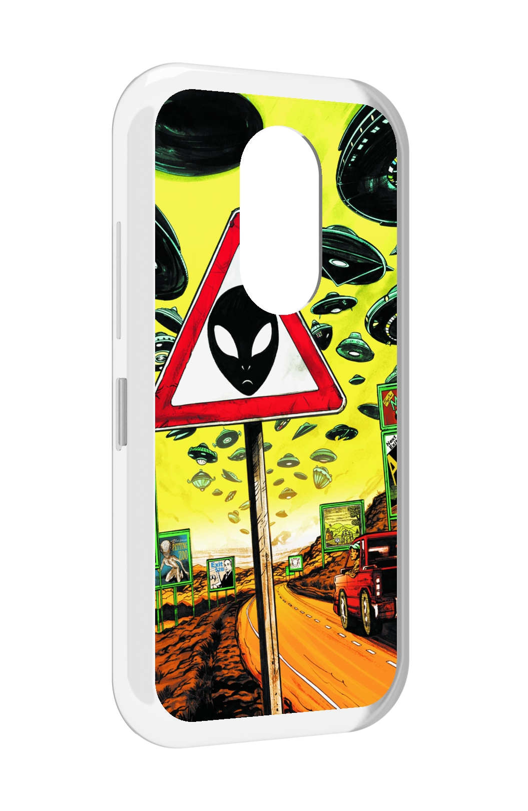 

Чехол MyPads дорога к инопланетянам для Doogee S61 / S61 Pro, Прозрачный, Tocco