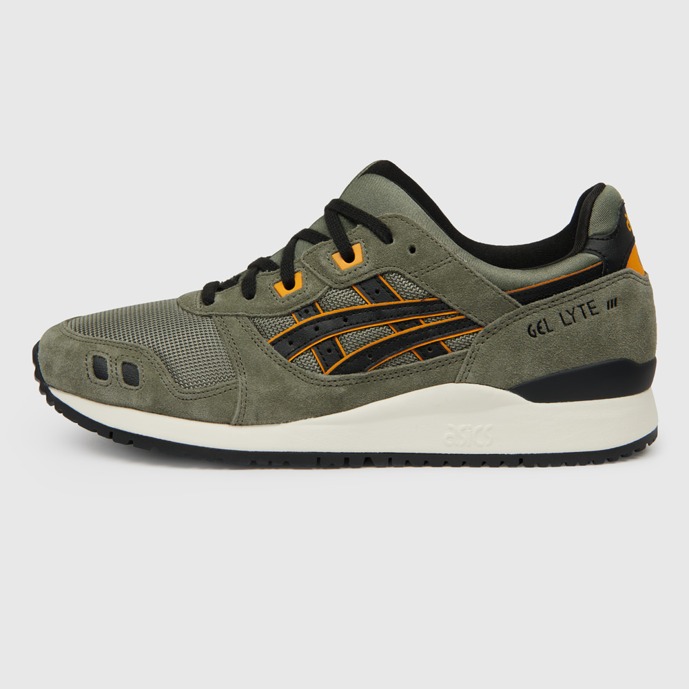 фото Кроссовки мужские asics gel lyte iii зеленые 40.5 eu