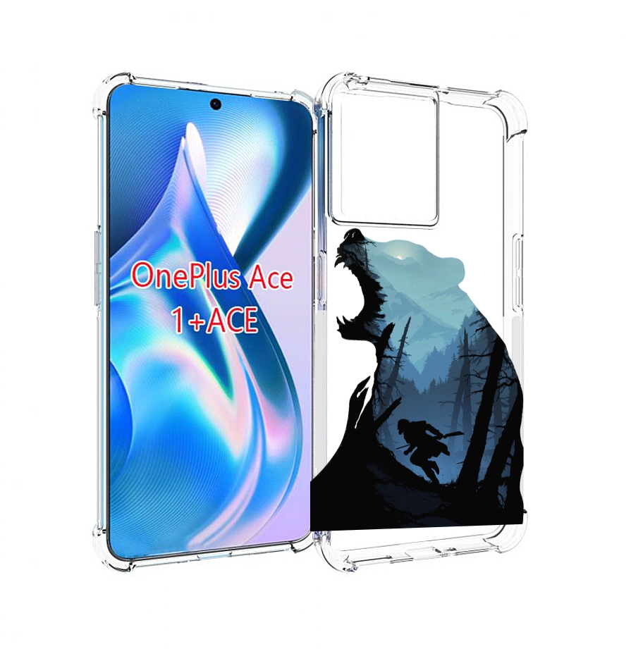 

Чехол MyPads Ночной-медведь для OnePlus Ace, Прозрачный, Tocco