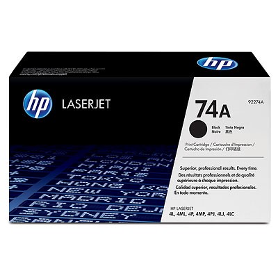 

Картридж для лазерного принтера HP 92274A (HP 74A) Black