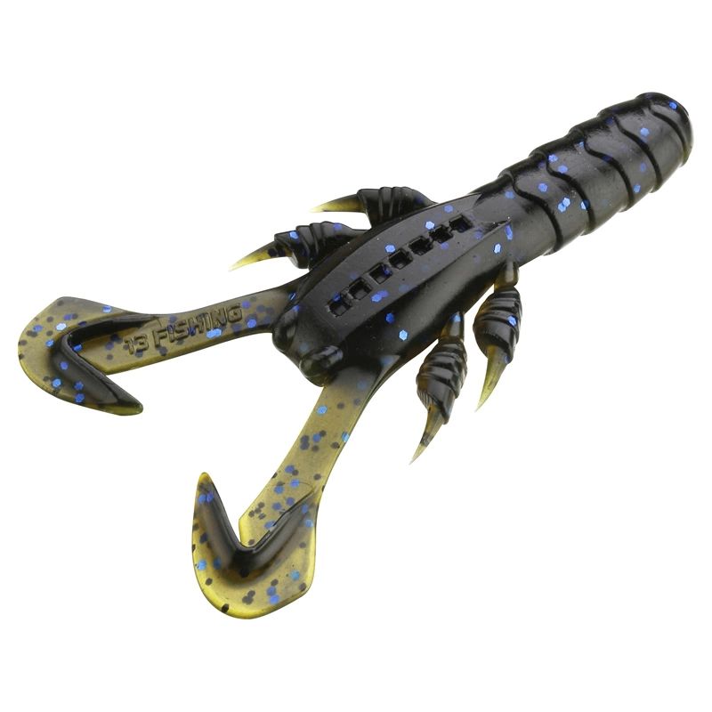 

Силиконовая приманка 13 Fishing Ninja Craw 76 мм цвет BT 6 шт, Ninja Craw