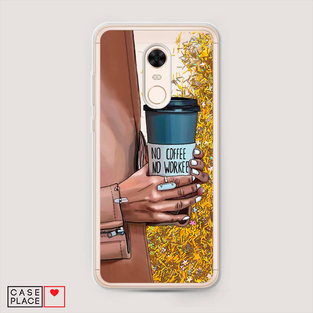 

Чехол Awog на Xiaomi Redmi 5 Plus "No coffee", 33190-1