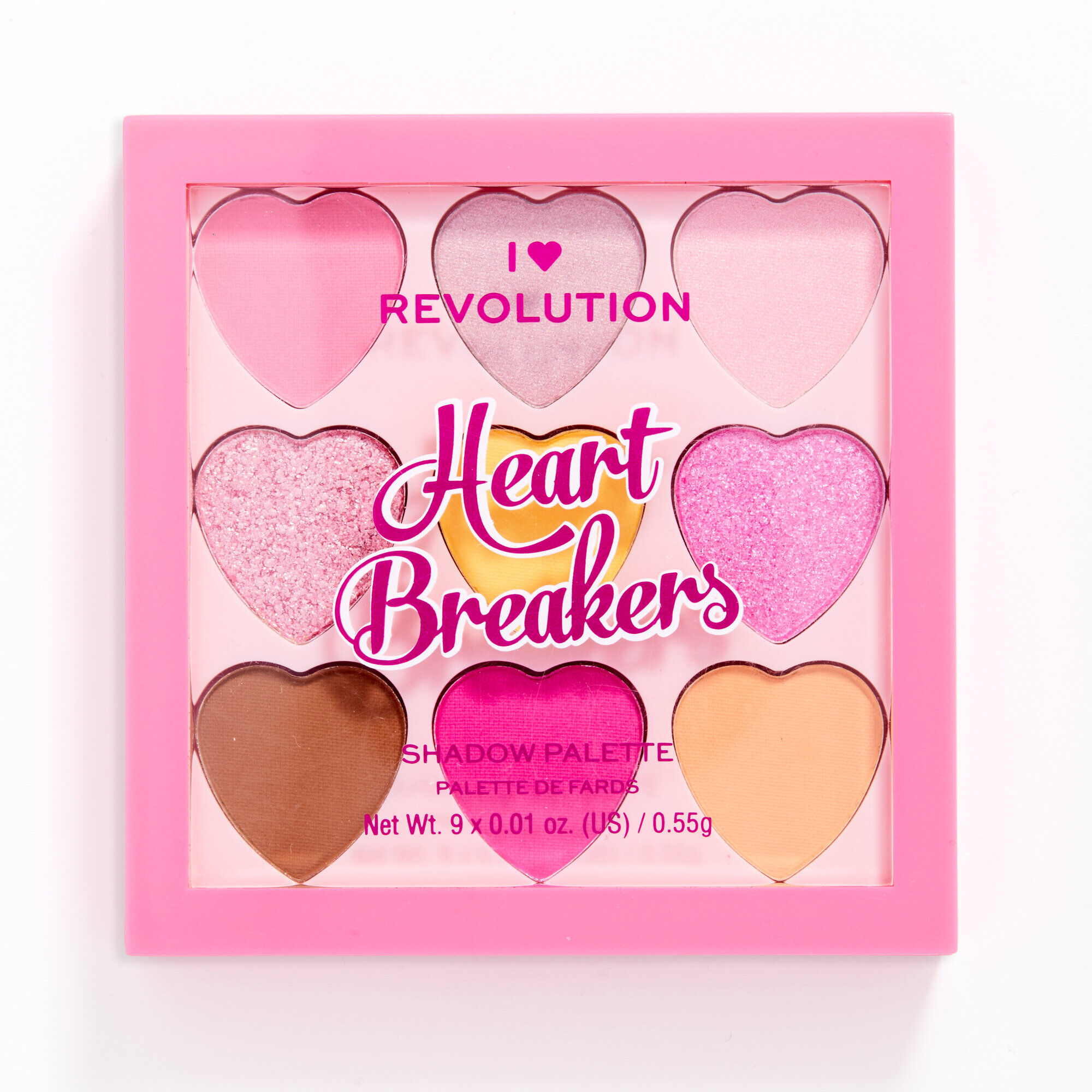 

Палетка теней I Heart Revolution, Heart Breakers Candyfloss