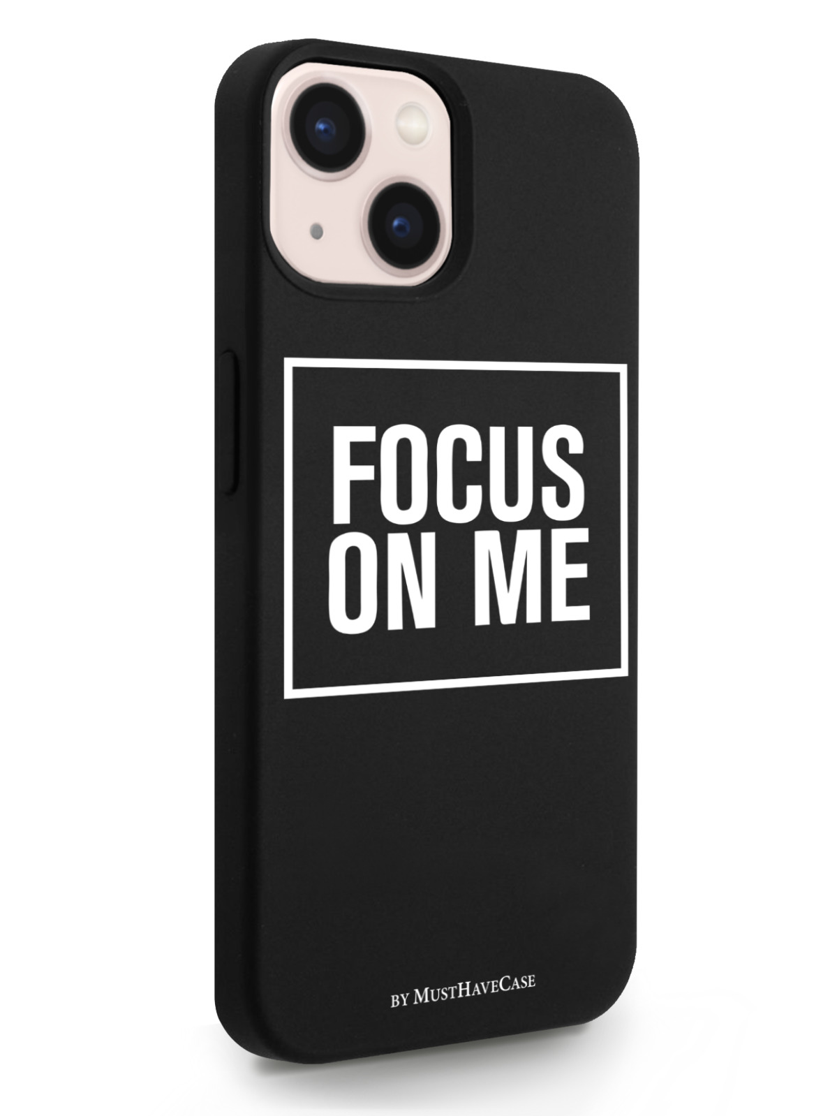 фото Чехол musthavecase для iphone 13 focus on me черный