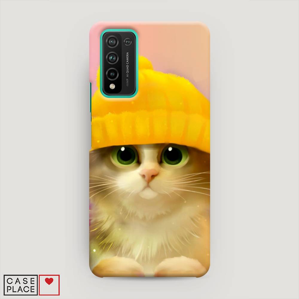 

Чехол Awog "Котенок в желтой шапке" для Honor 10X Lite, 6104620-1