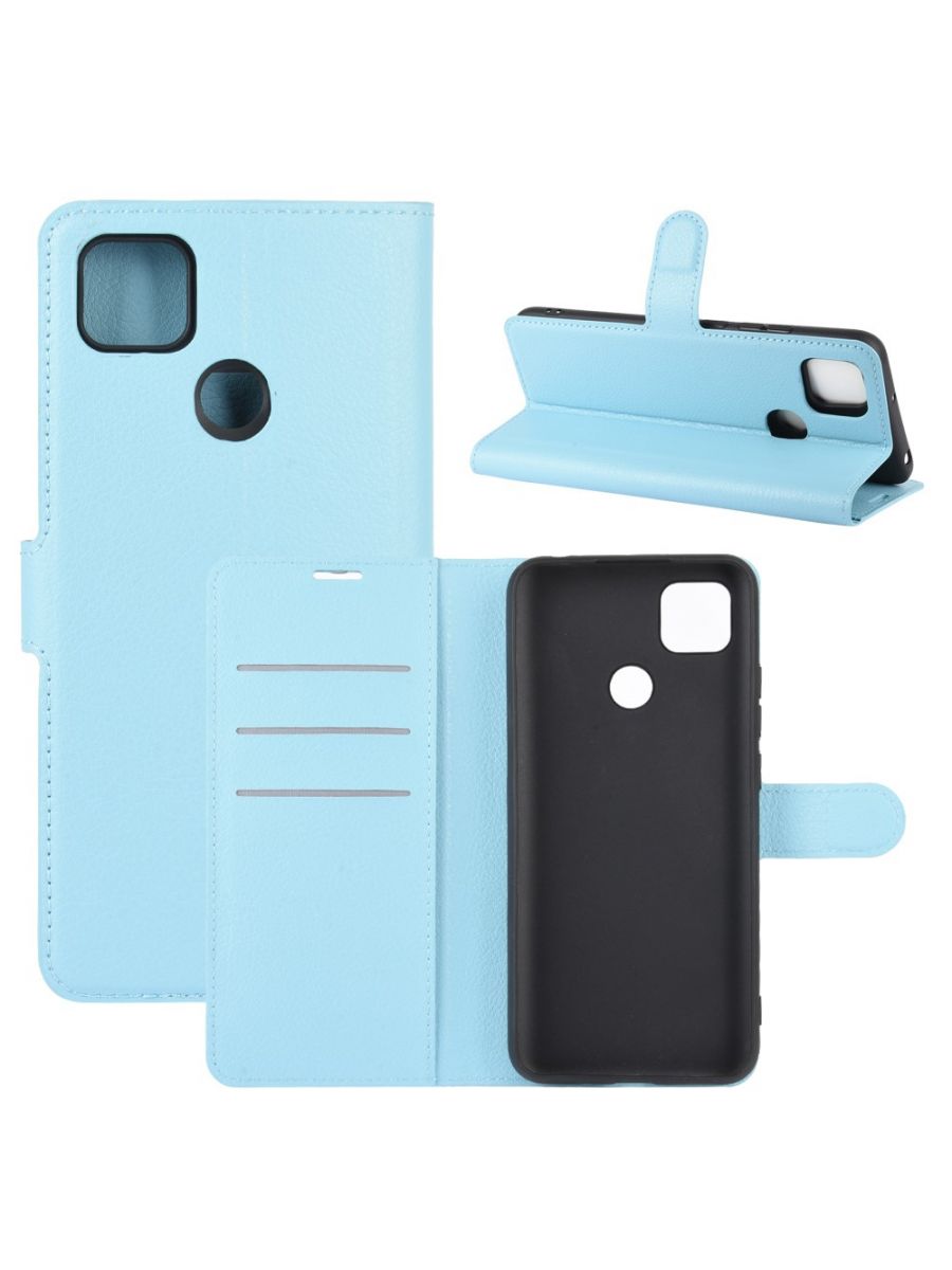 

Brodef Wallet чехол книжка для Xiaomi Redmi 9C зеленый