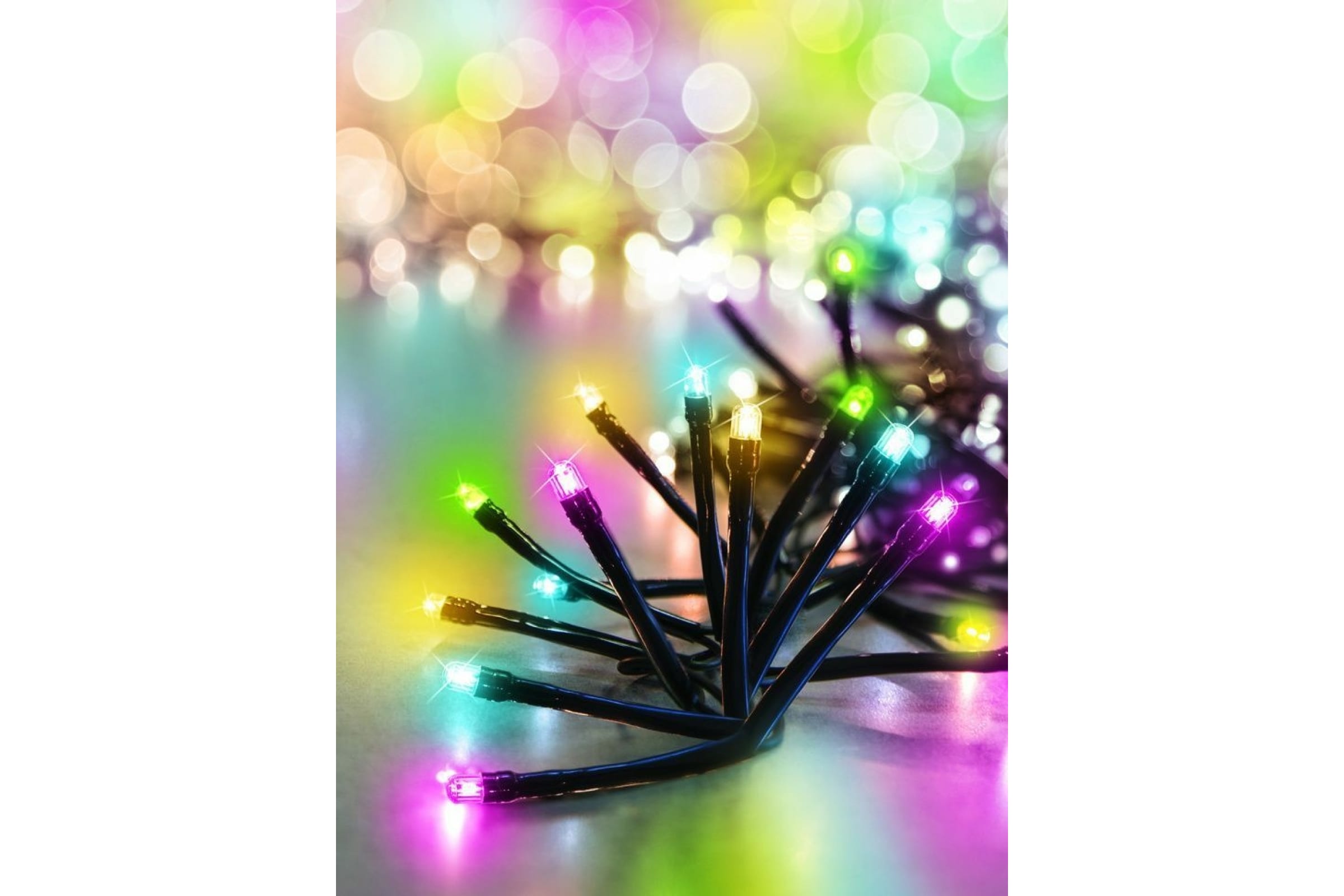 Световая гирлянда новогодняя B&H Фейерверк 3 м разноцветный/RGB