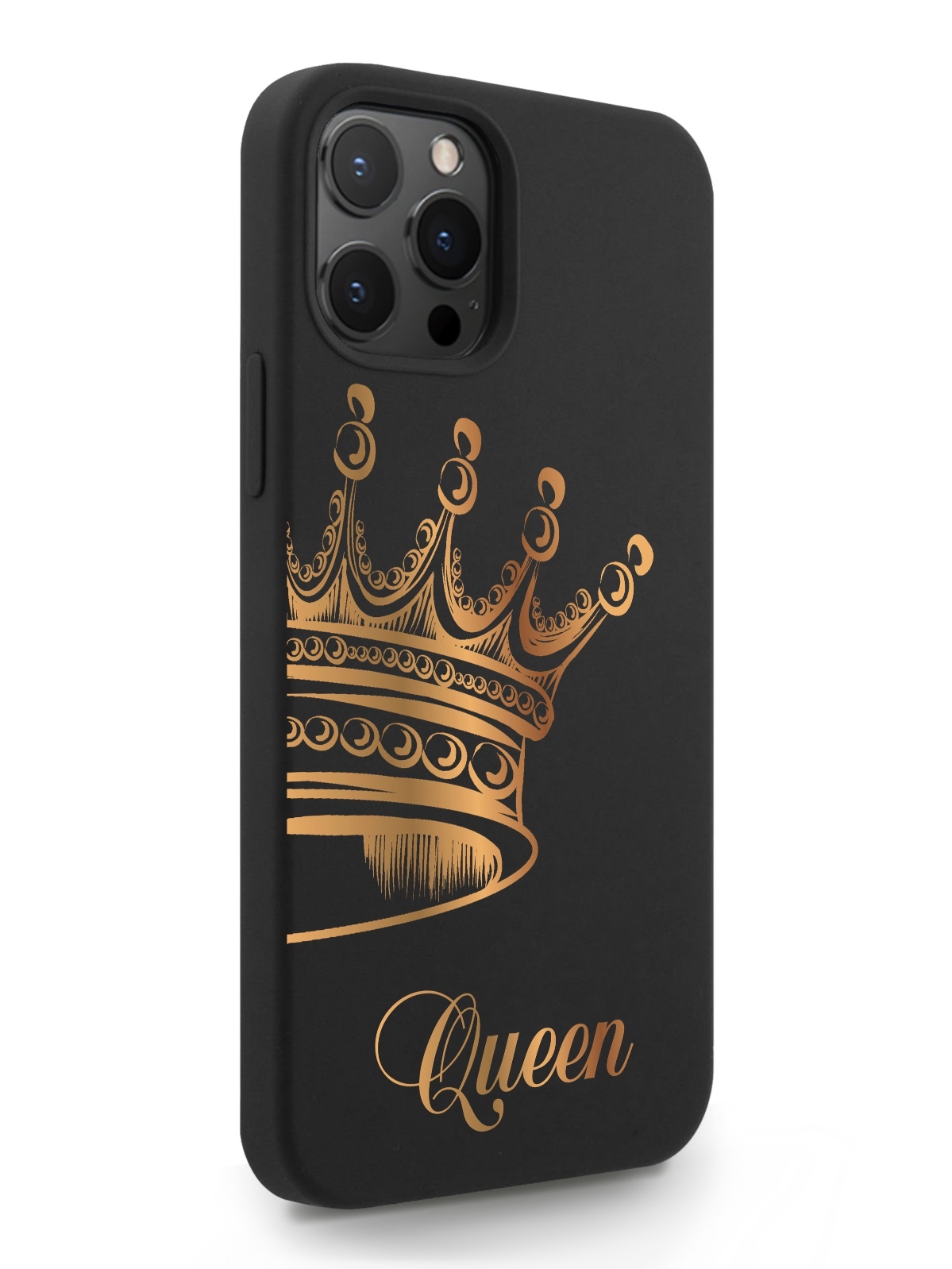 фото Чехол musthavecase для iphone 12 pro max queen черный