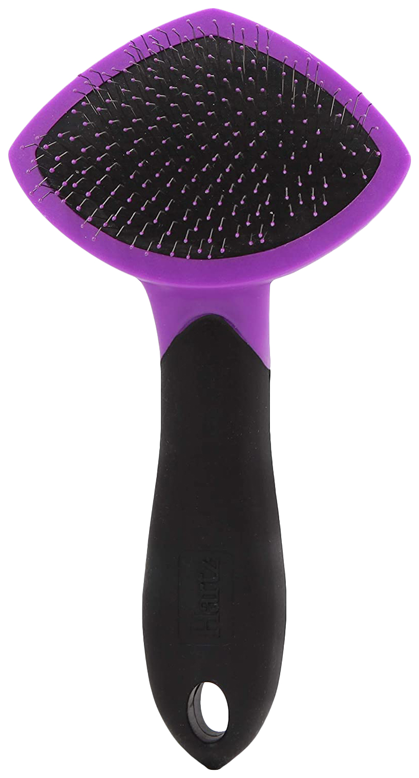 фото Щетка-пуходерка hartz «groomer’s best» slicker brush для кошек