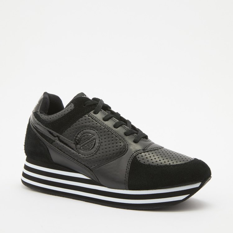 

Кроссовки женские No Name PARKO JOGGER черные 37 EU, Черный, PARKO JOGGER