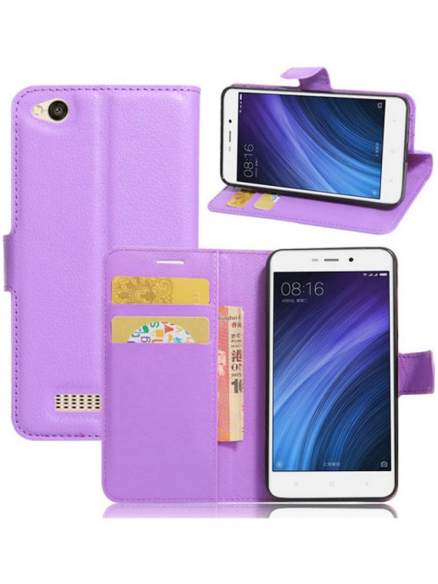 

Brodef Wallet Чехол книжка кошелек для Xiaomi Redmi 4A черный