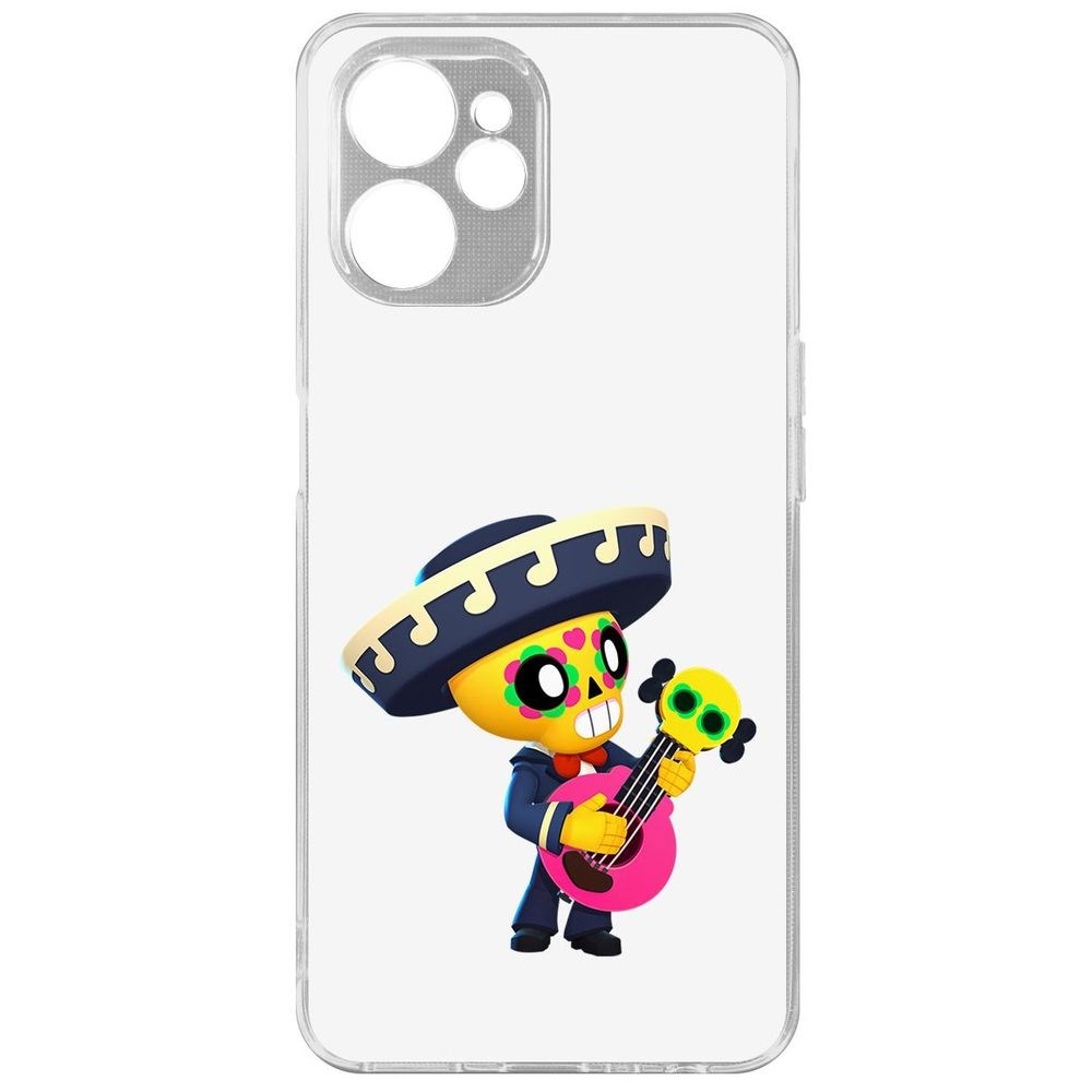 

Чехол Brawl Stars-Поко для Realme 10 5G, Прозрачный