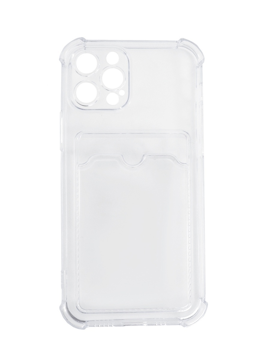 

Защитный чехол LuxCase картхолдер для карт на iPhone 11 Pro Max, 63504, Прозрачный