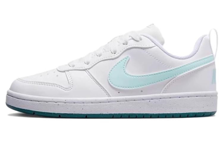 

Кеды унисекс Nike Court Borough Low 2 GS белые 38.5 EU, Белый, Court Borough Low 2 GS