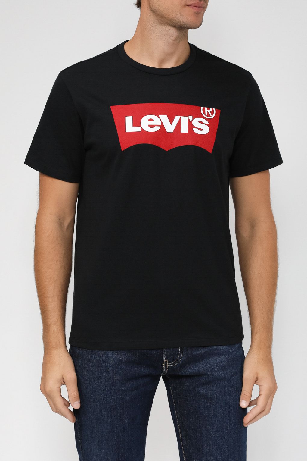 

Футболка мужская Levi's 1778301370 черная S, Черный, 1778301370