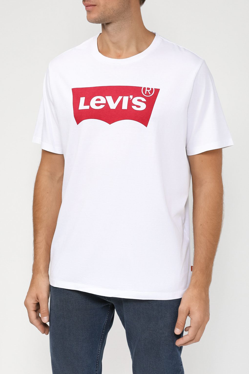 

Футболка мужская Levi's 1778301400 белая M, Белый, 1778301400