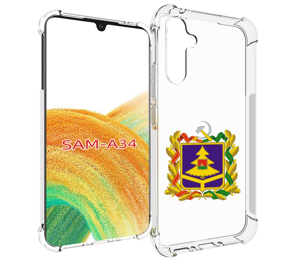 

Чехол MyPads герб-брянской-области для Samsung Galaxy A34, Tocco