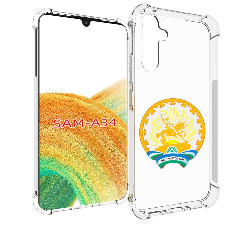 

Чехол MyPads герб-башкортостан-уфа для Samsung Galaxy A34, Tocco
