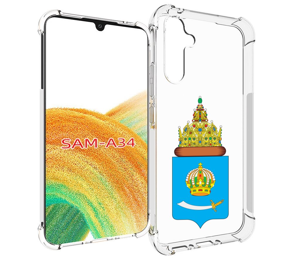 

Чехол MyPads герб-астраханской-области для Samsung Galaxy A34, Tocco