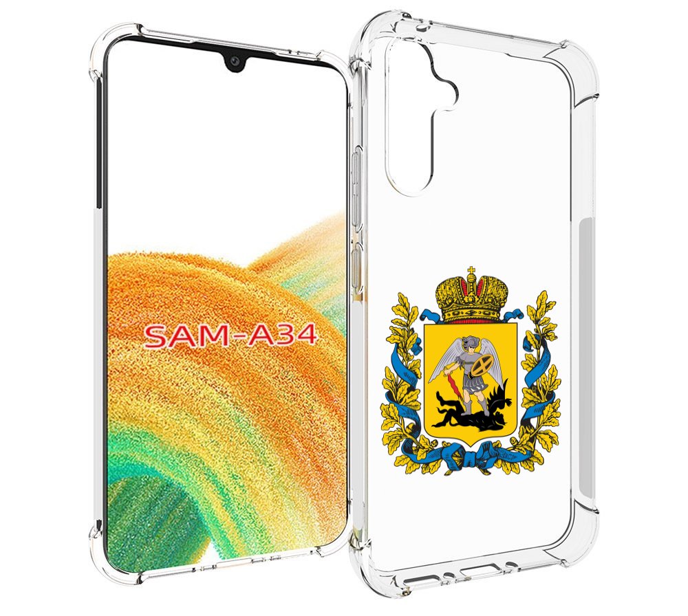 

Чехол MyPads герб-архангельскрой-области для Samsung Galaxy A34, Tocco