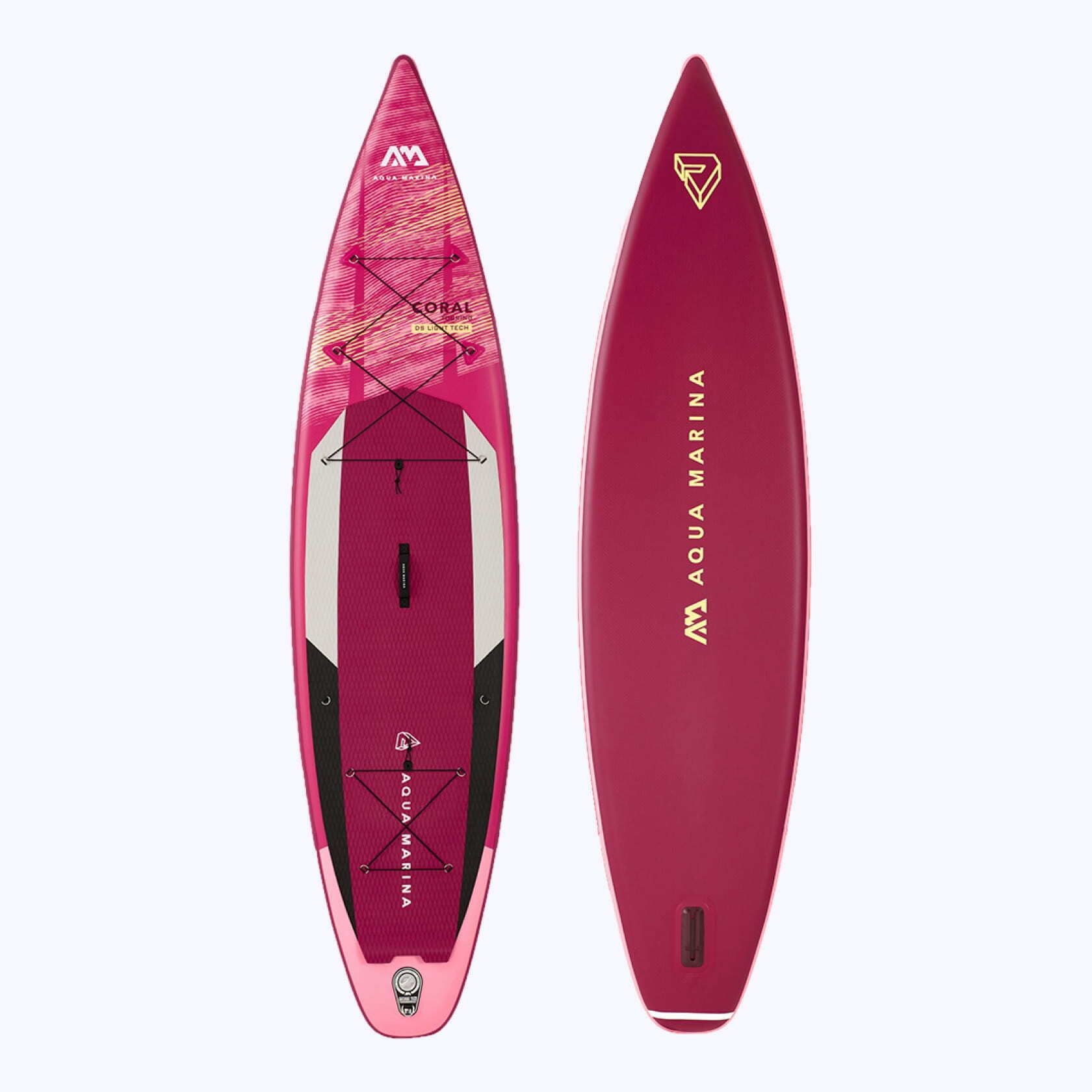 фото Сапборд надувной aqua marina coral touring 11'6" sup board