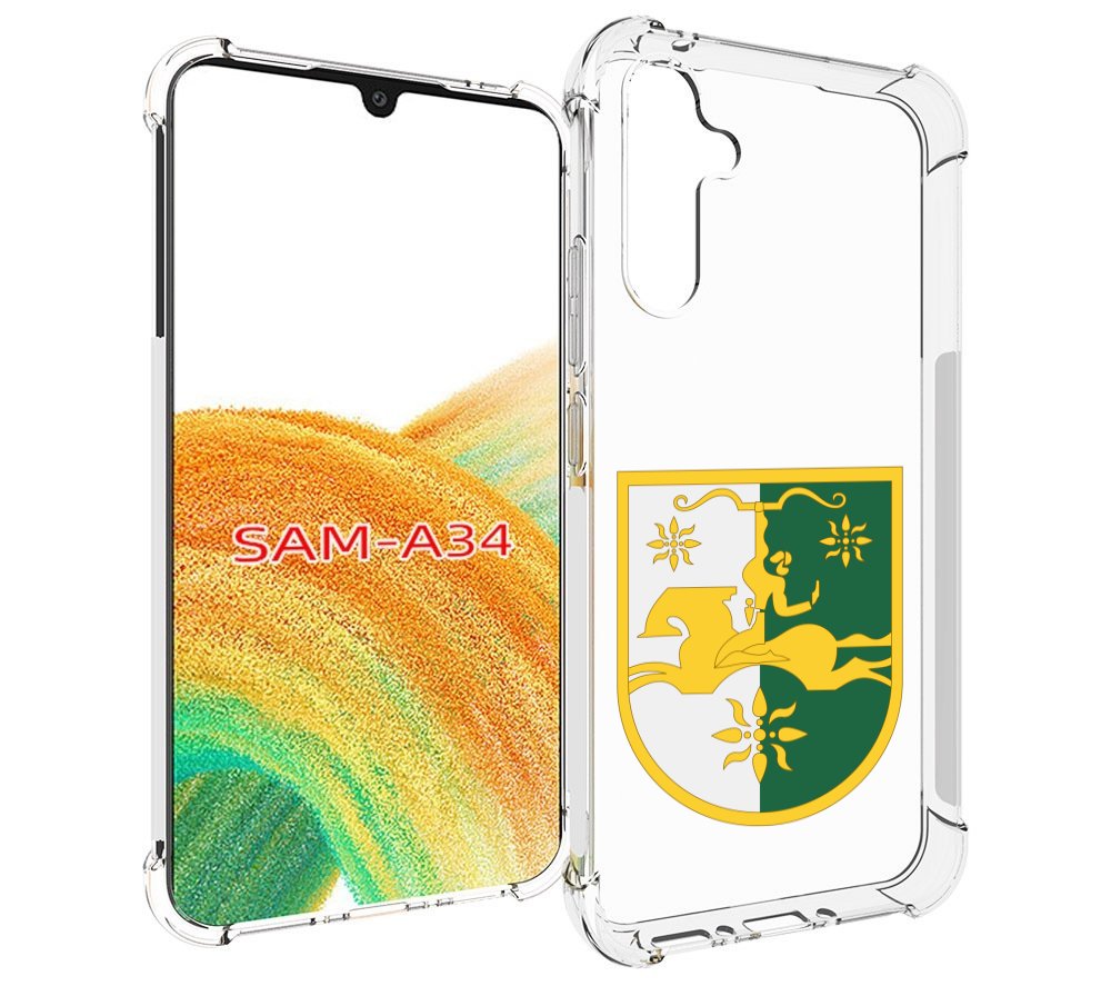 

Чехол MyPads герб-абхазии для Samsung Galaxy A34, Tocco