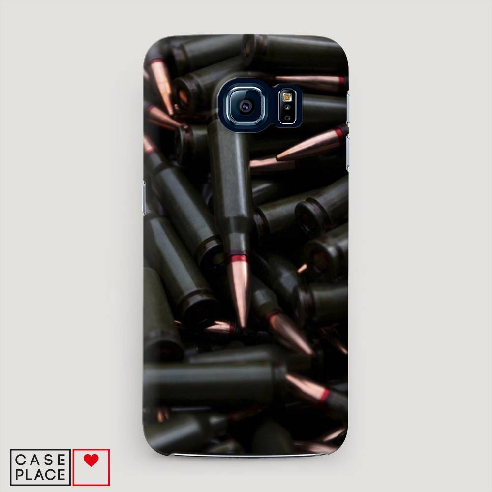 

Чехол Awog "Пули черные" для Samsung Galaxy S6 edge, 24420-4