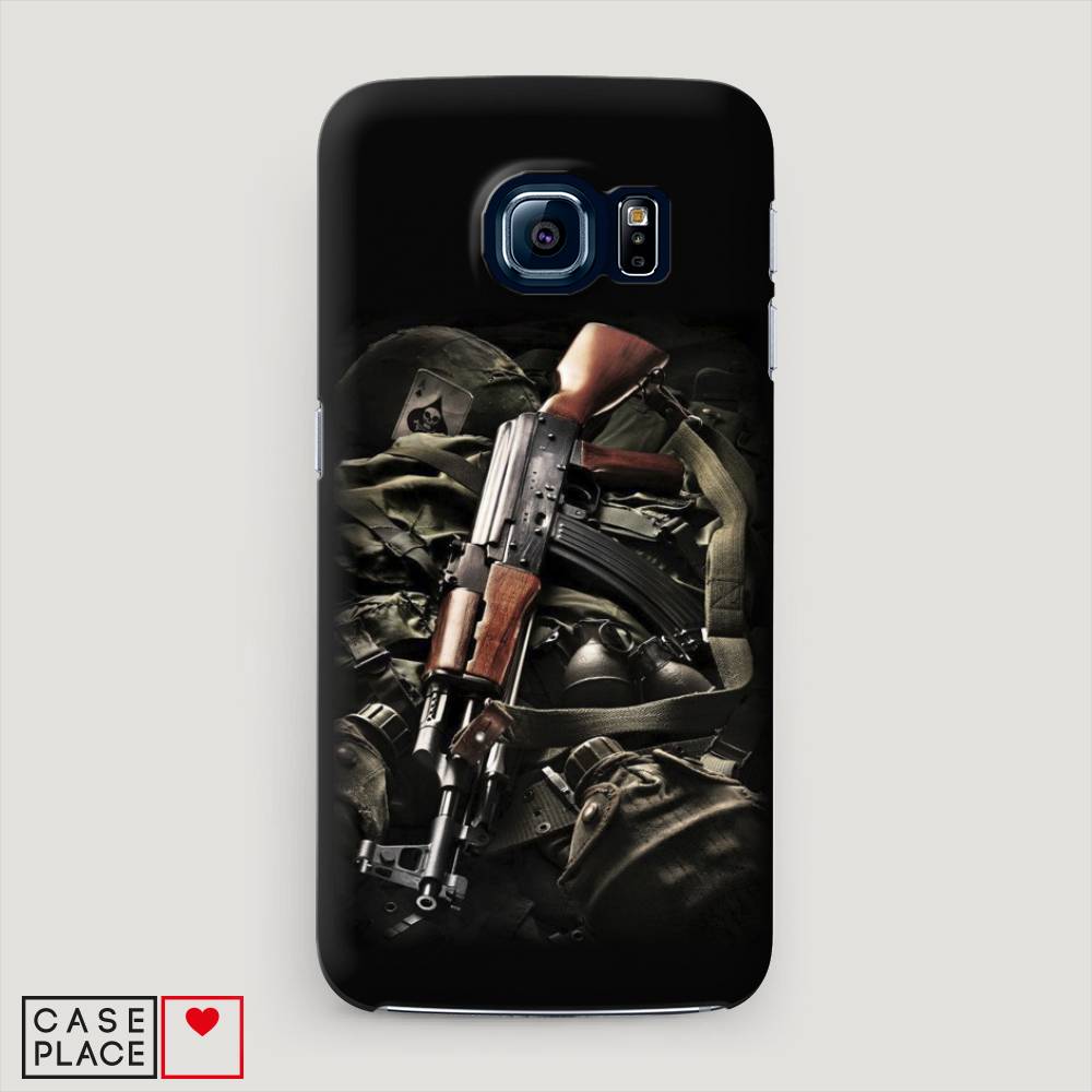 фото Чехол awog "автомат" для samsung galaxy s6 edge