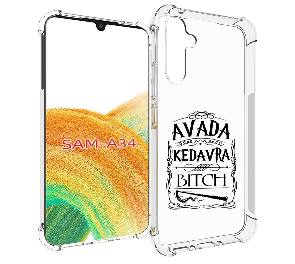 

Чехол MyPads гарри-потер-заклинание для Samsung Galaxy A34, Tocco