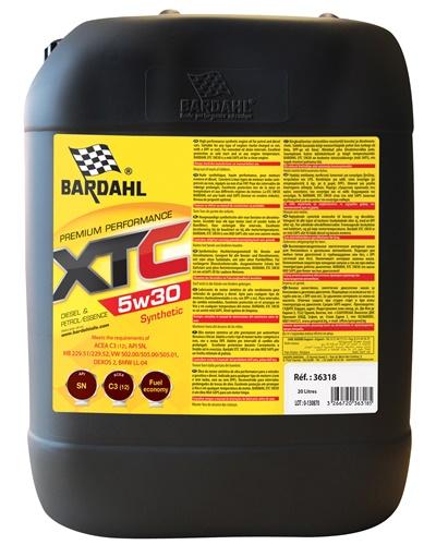 

Моторное масло Bardahl XTC 5W30 20л, XTC