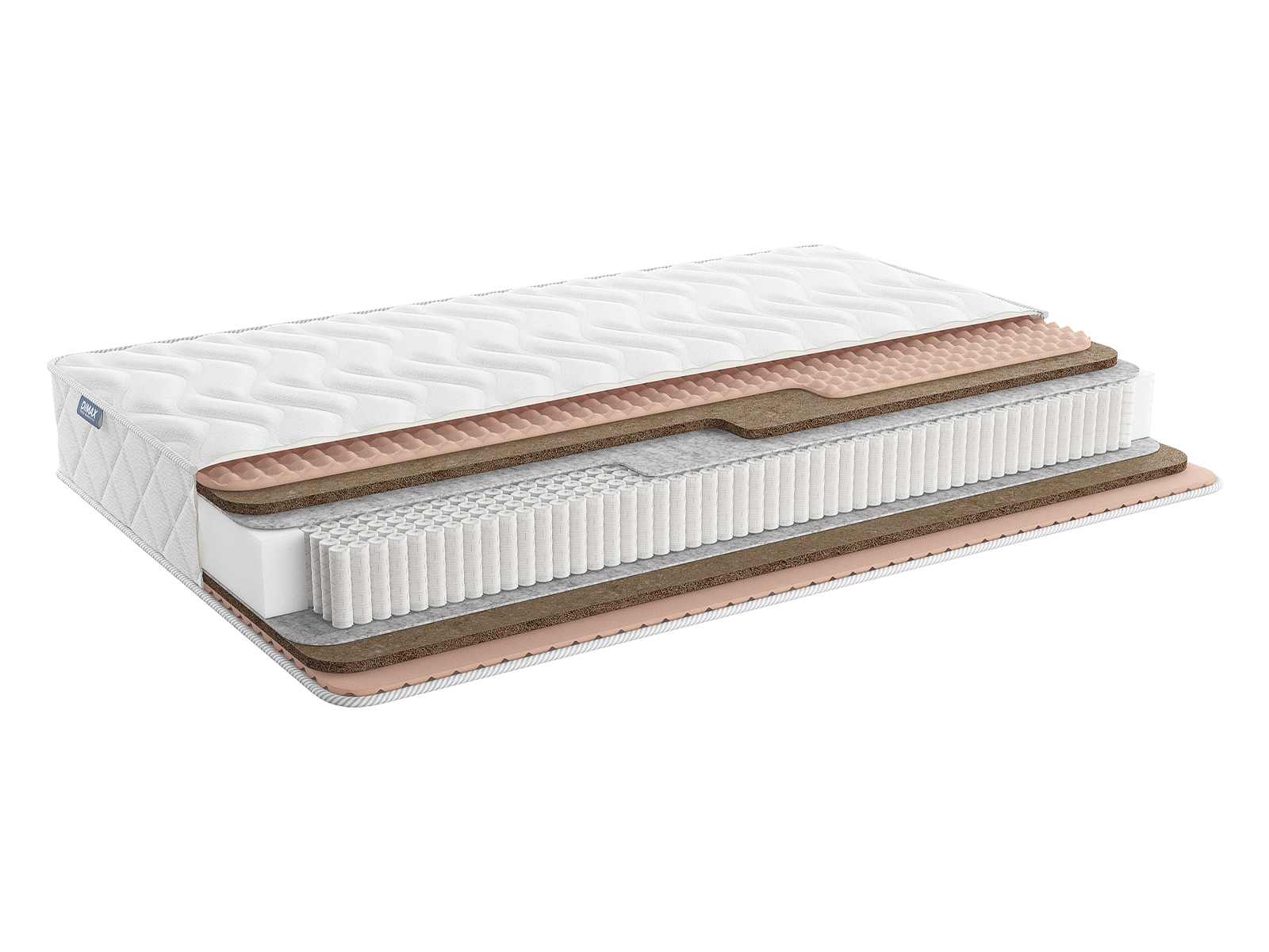 

Матрас Димакс Relmas Twin Cocos S1000 80x195, Белый, Relmas Twin Cocos S1000
