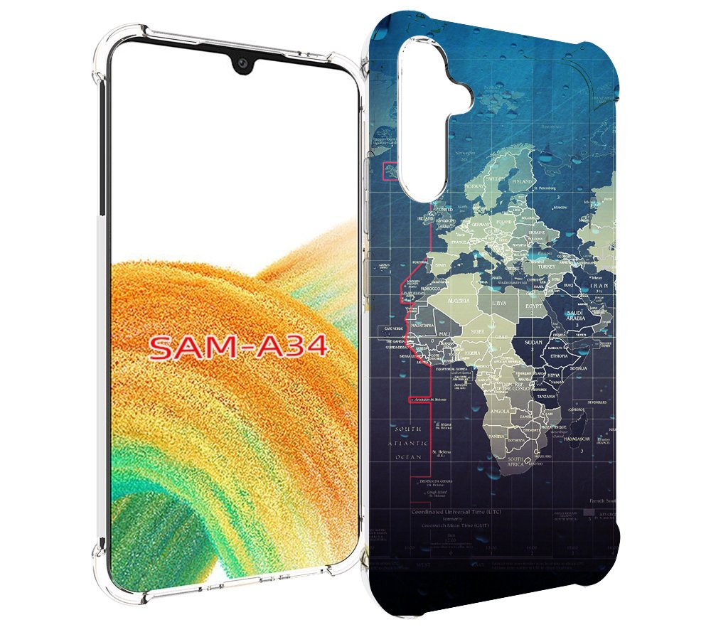 

Чехол MyPads бункер-анклава для Samsung Galaxy A34, Tocco