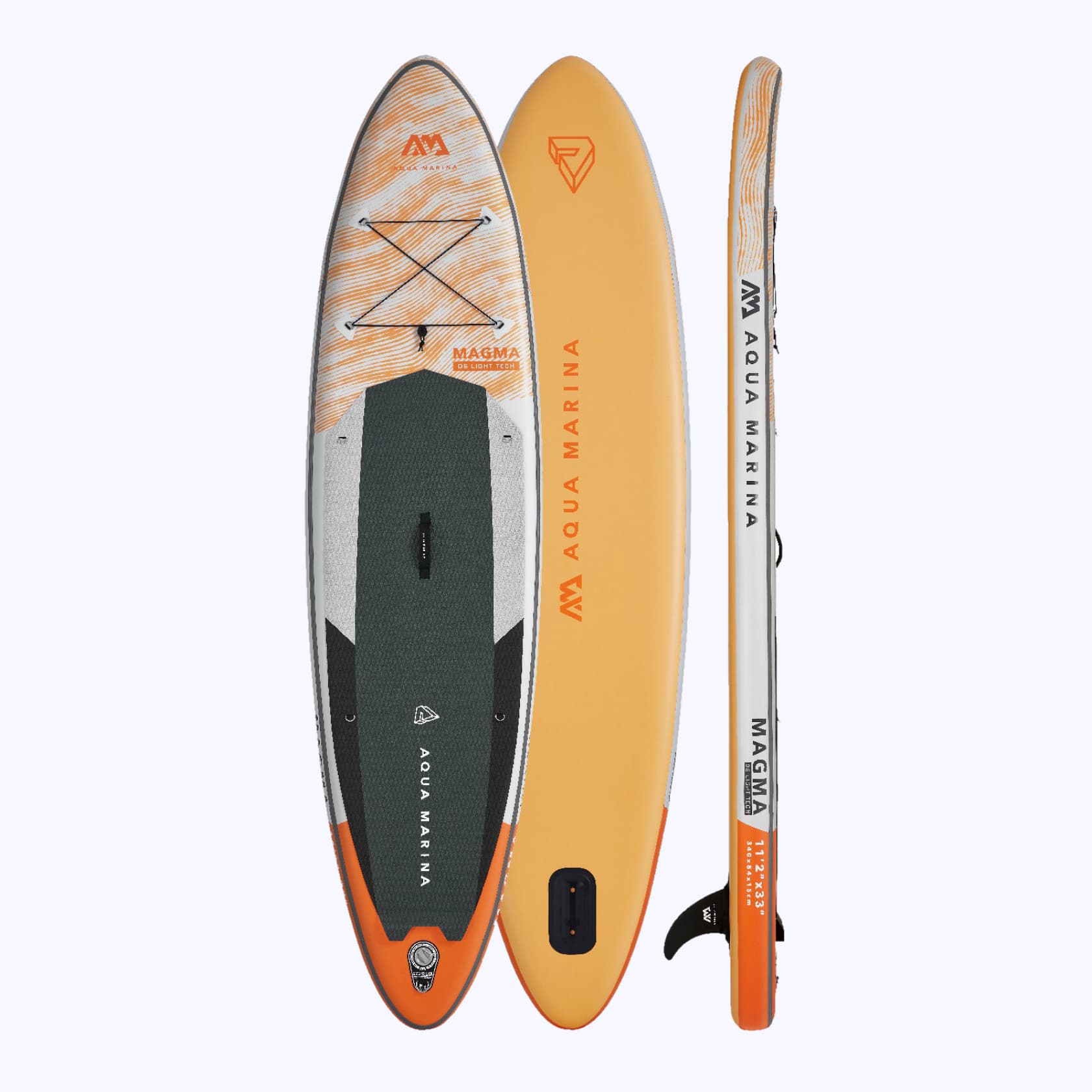 фото Сапборд надувной aqua marina magma 11'2" sup board