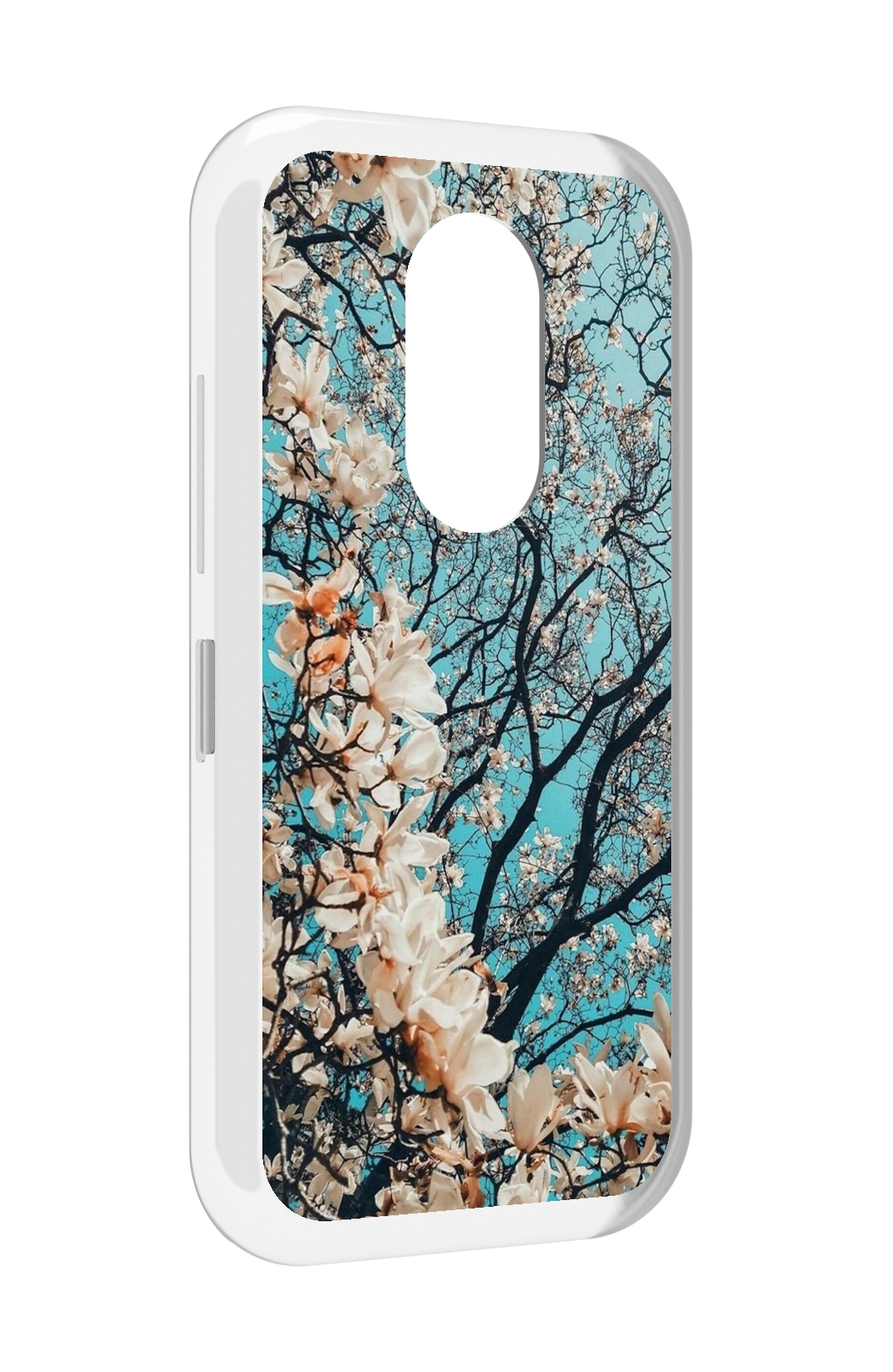 

Чехол MyPads дерево-с-цветочками для Doogee S61 / S61 Pro, Прозрачный, Tocco