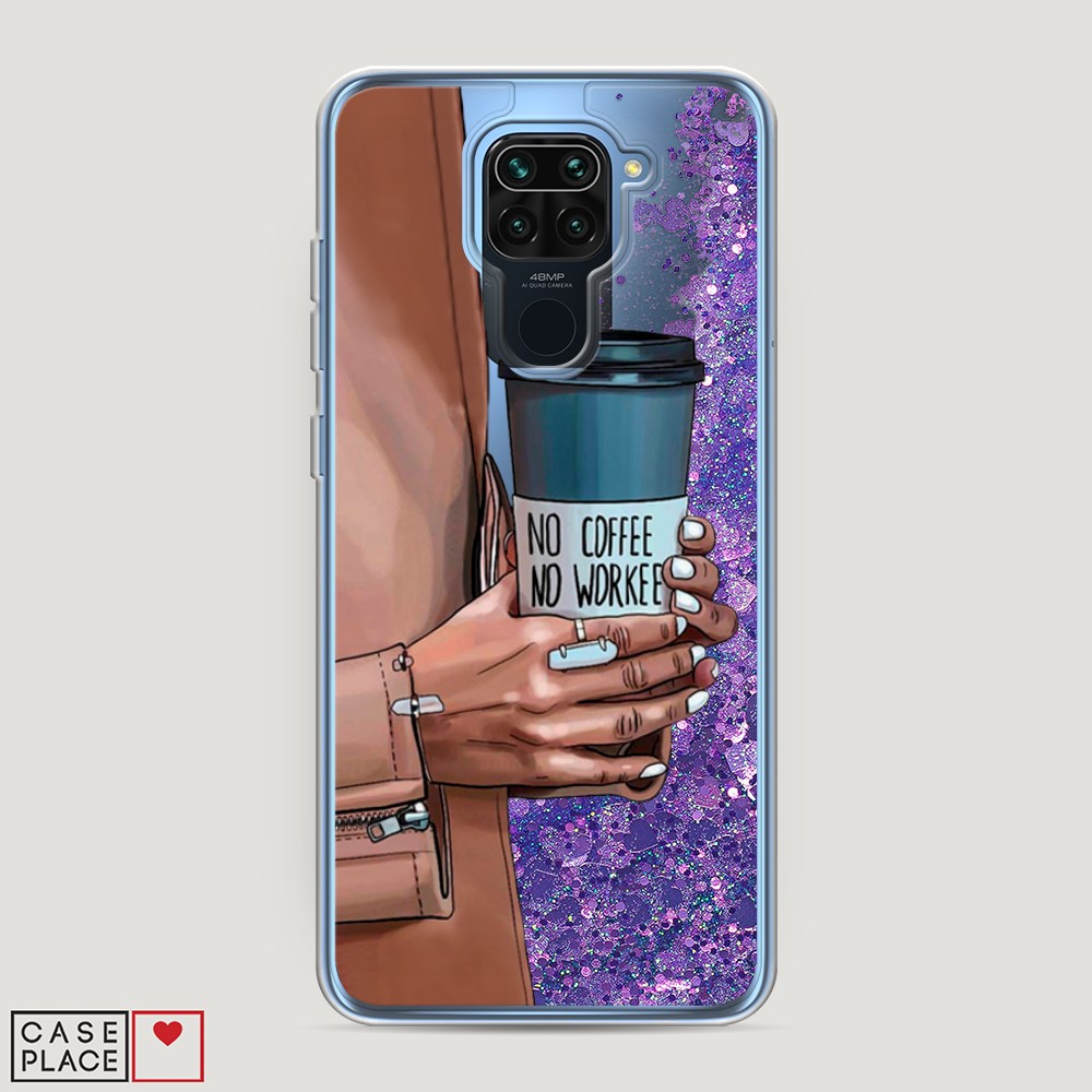 

Чехол Awog на Xiaomi Redmi 10X 4G/Note 9 "No coffee", Разноцветный, 38292-1