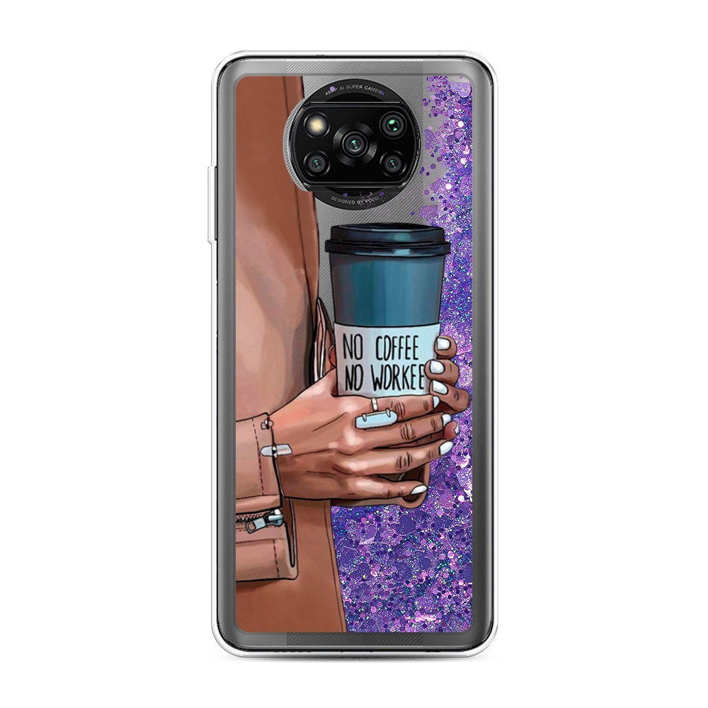 

Чехол Awog на Poco X3/X3 Pro "No coffee", Разноцветный, 310692-1